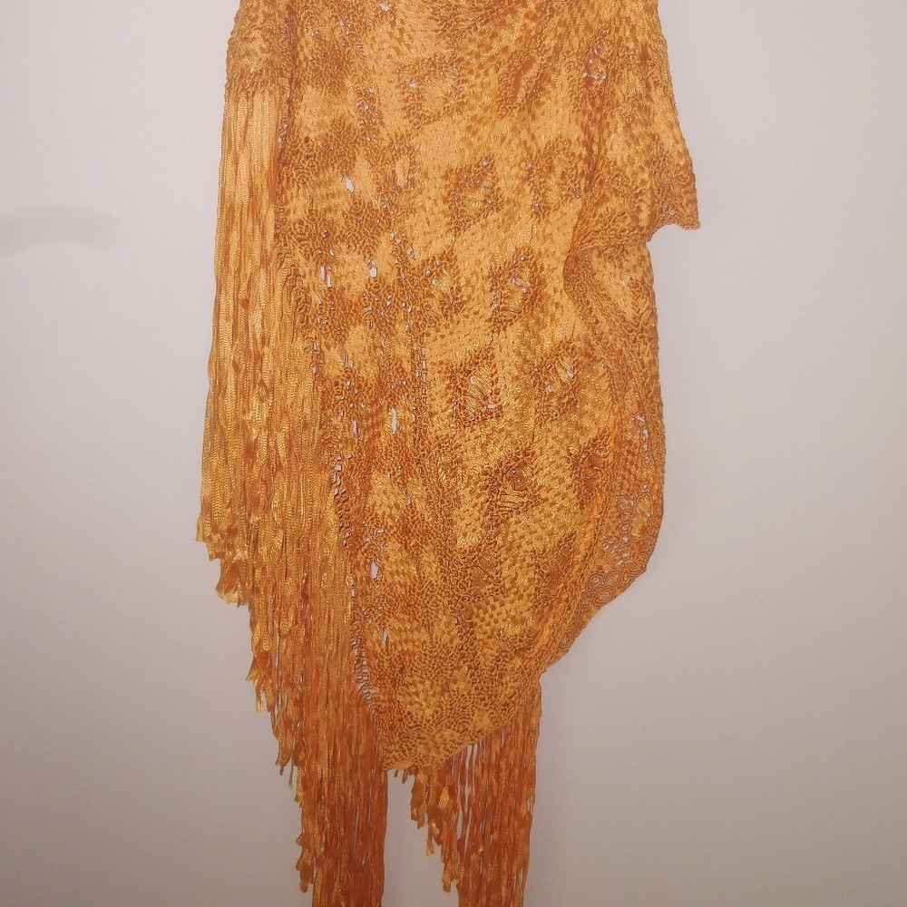 Orange Shawl